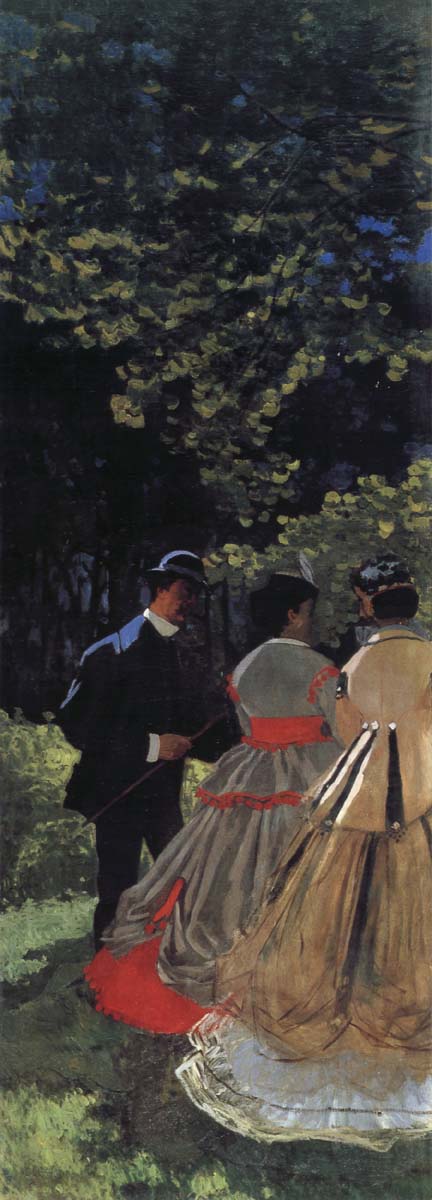 Luncheon on the Grass,Left Panel